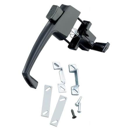 Homecare Products Black Screen & Storm Door Pushbutton Latches  V33 HO337036